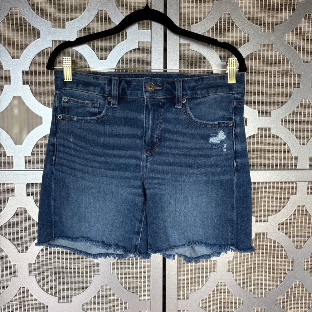 American Eagle Outfitters Deep Indigo Jean Shorts